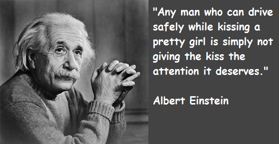 Albert Einstein Distracted Driver